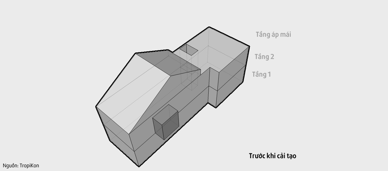 can ho dep cai tao tu gac mai nha pho co ha noi anh 1