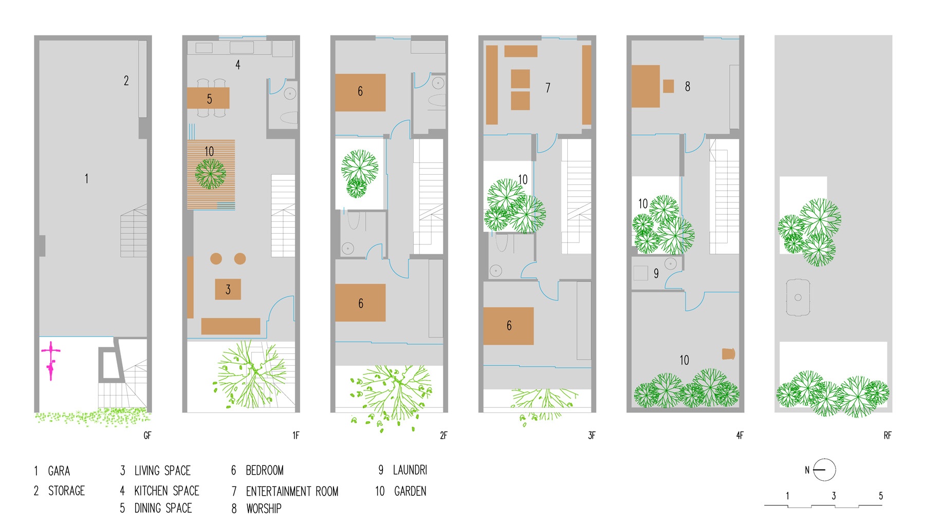 nha dep nhieu cay o bac ninh anh 12
