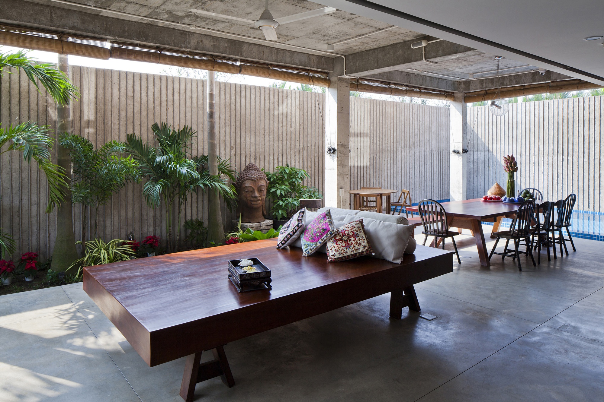 nhà tường gạch mái lá ảnh 3 nha tuong gach mai la anh 3