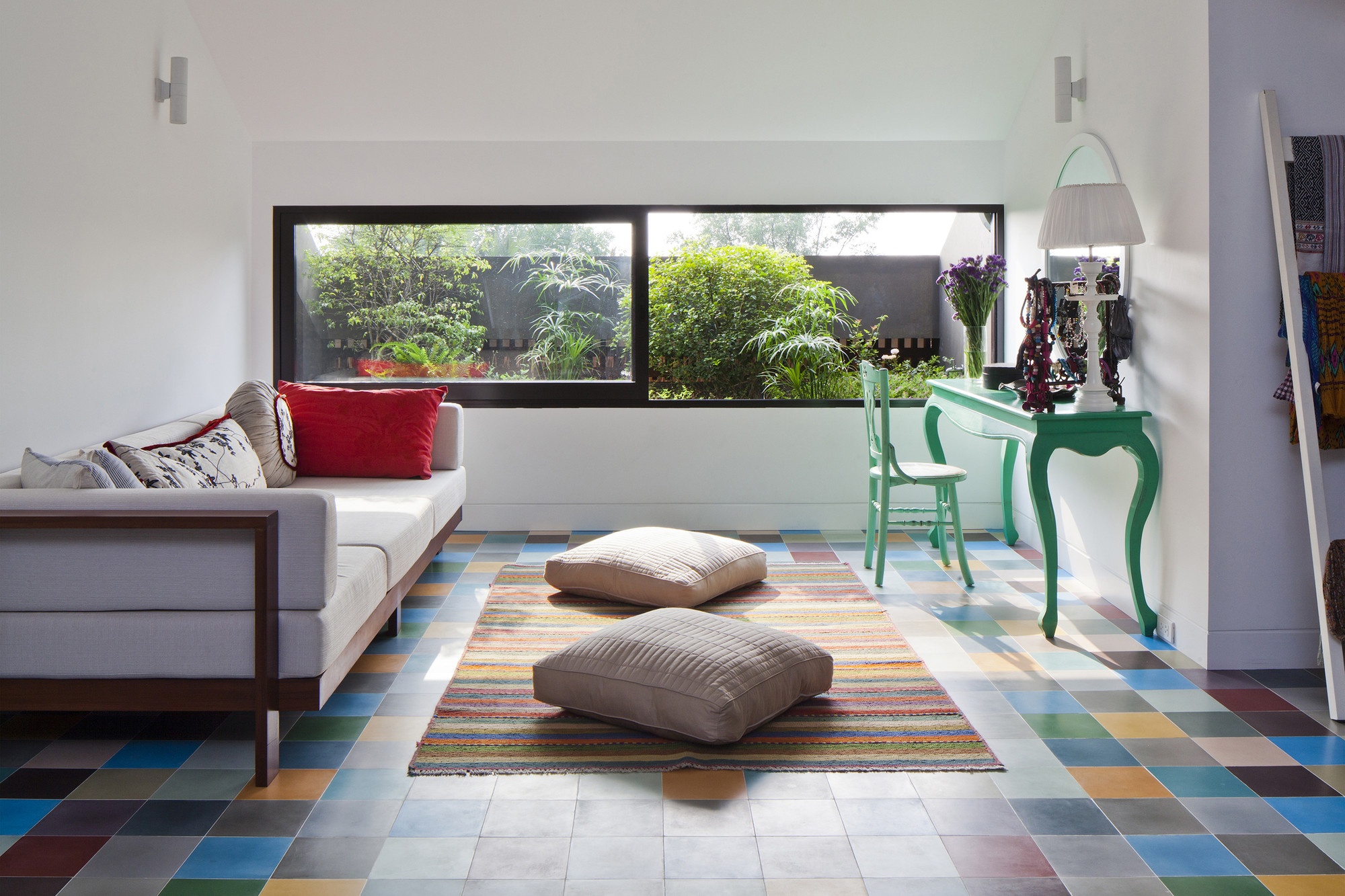 nhà tường gạch mái lá ảnh 15 nha tuong gach mai la anh 15