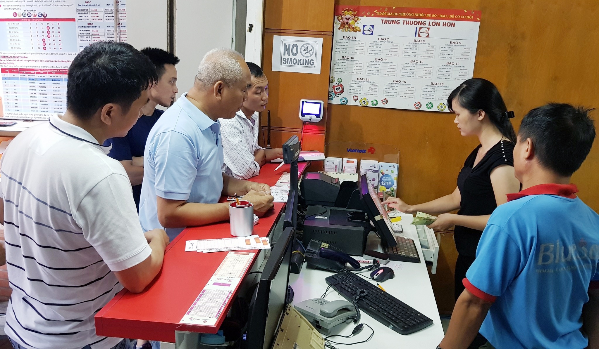 Mot nam, Vietlott thu gan 3.900 ty tien ban ve so hinh anh