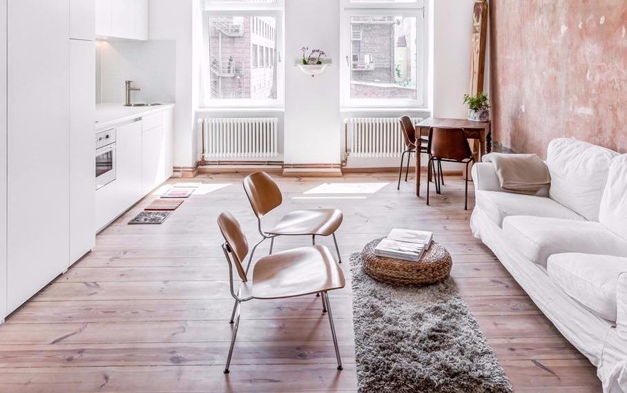 Thiet ke dep day du tien nghi cho can ho 65 m2 hai phong ngu hinh anh