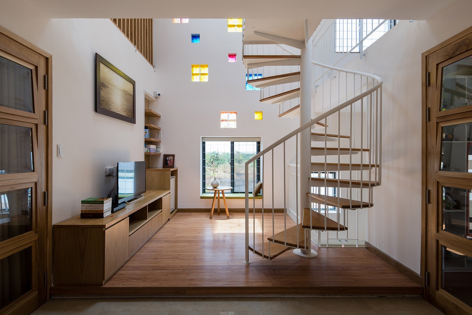 Căn nhà thiết kế dáng hình trái tim ở Sài Gòn ảnh 10 Can nha thiet ke dang hinh trai tim o Sai Gon anh 10