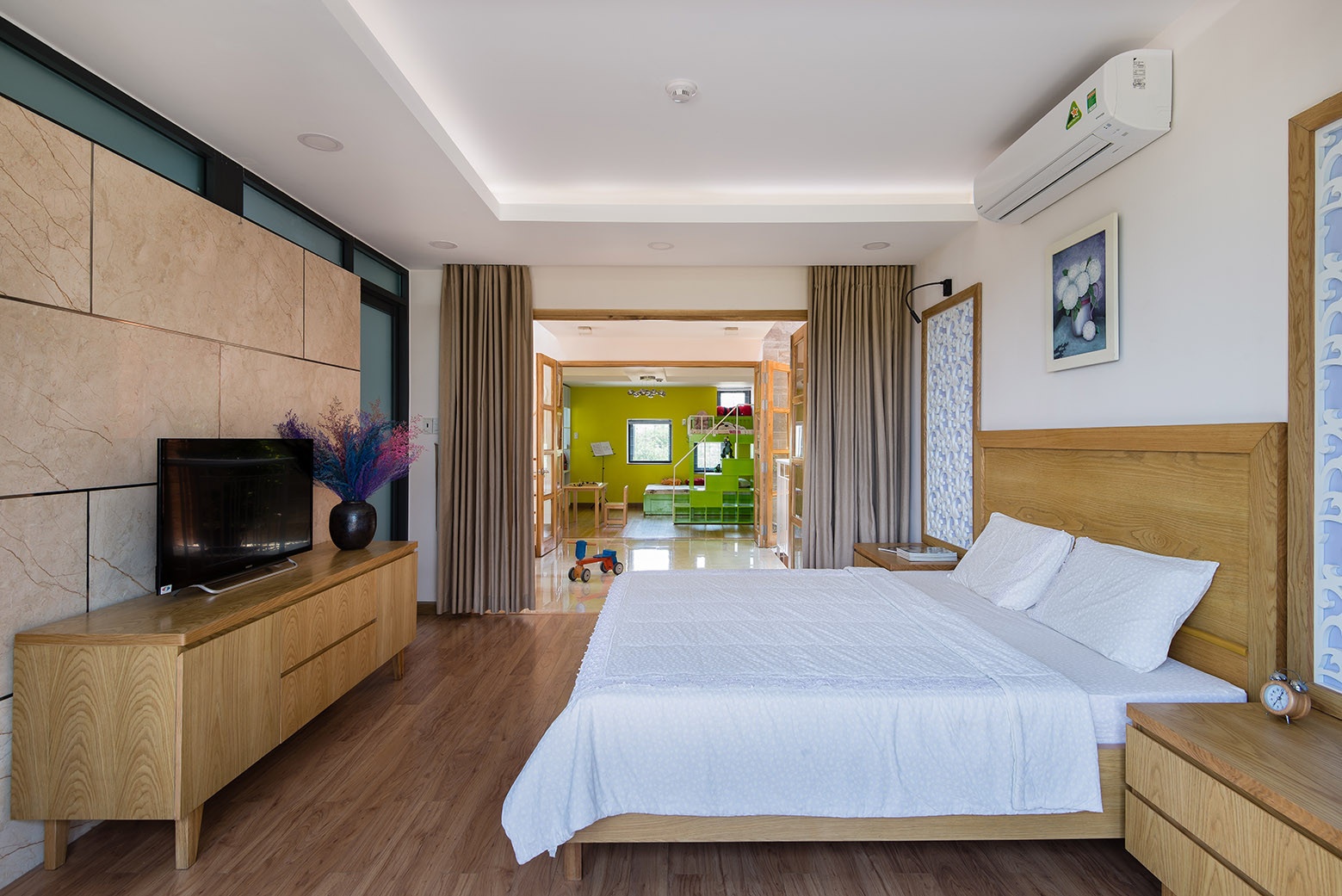 Căn nhà thiết kế dáng hình trái tim ở Sài Gòn ảnh 11 Can nha thiet ke dang hinh trai tim o Sai Gon anh 11