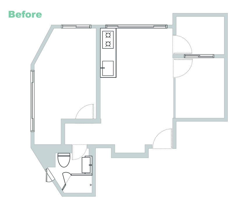 can ho 45 m2 thiet ke dep anh 13