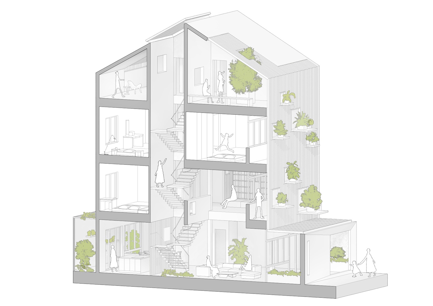 nhà ống hà nội thiết kế đẹp ảnh 15 nha ong ha noi thiet ke dep anh 15