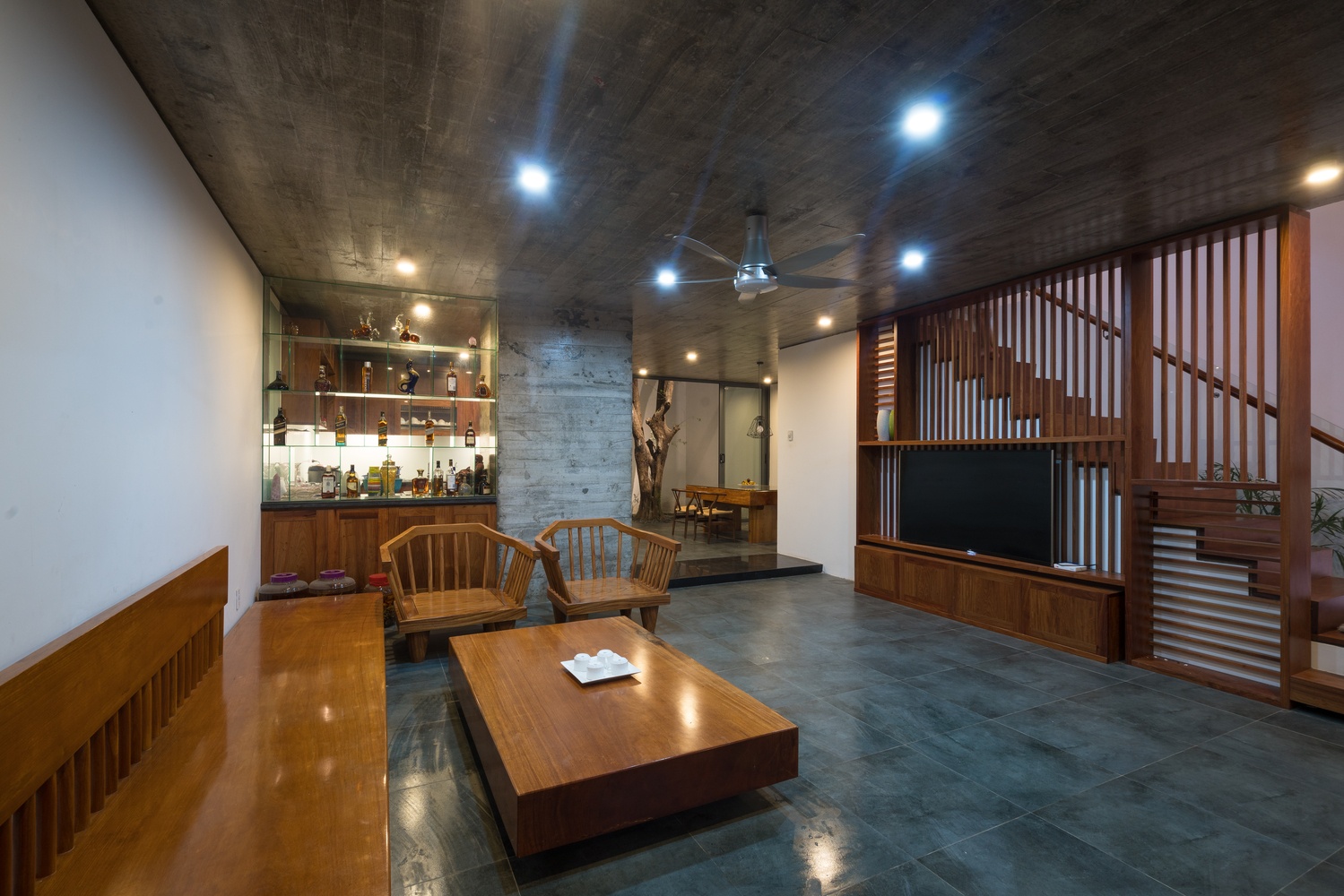 nha dep thiet ke nhieu cay xanh anh 5