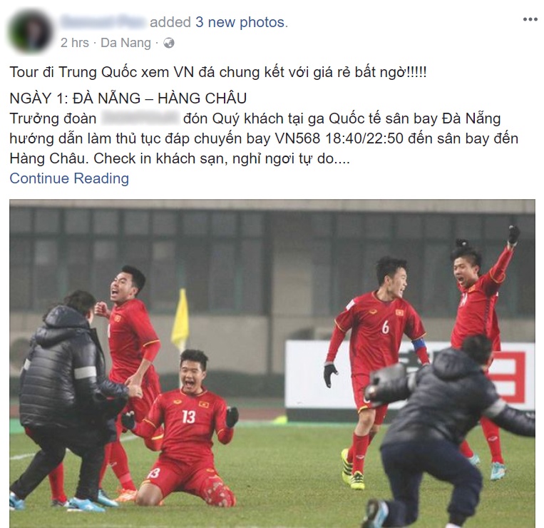 Tour di Trung Quoc cho fan U23 Viet Nam no ro sau tran ban ket hinh anh