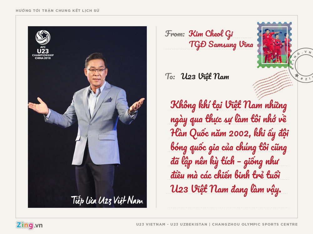 doanh nhan viet gui loi chuc u23 anh 1