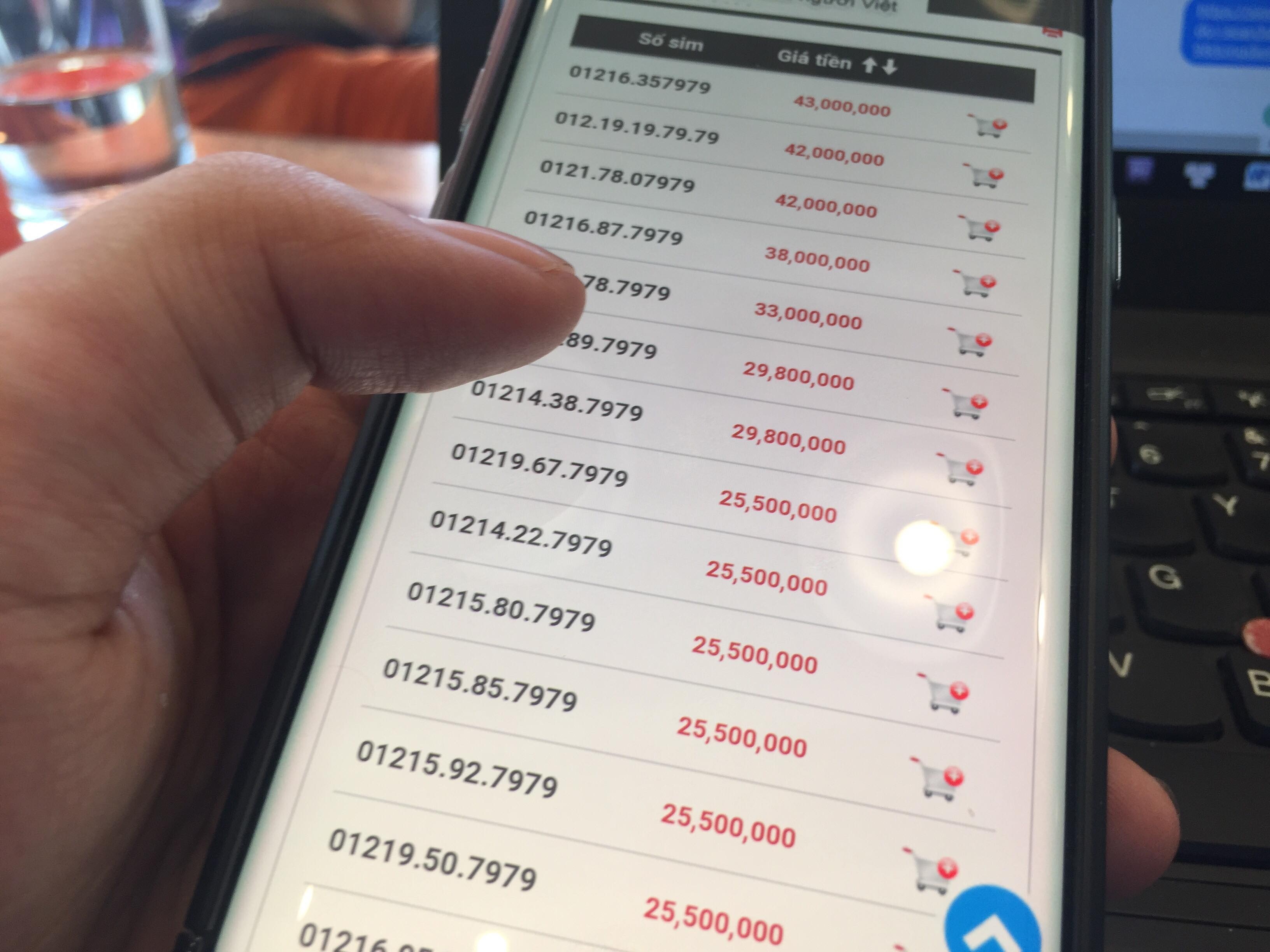 SIM 11 so tang gia 5-10 lan chi sau vai thang hinh anh