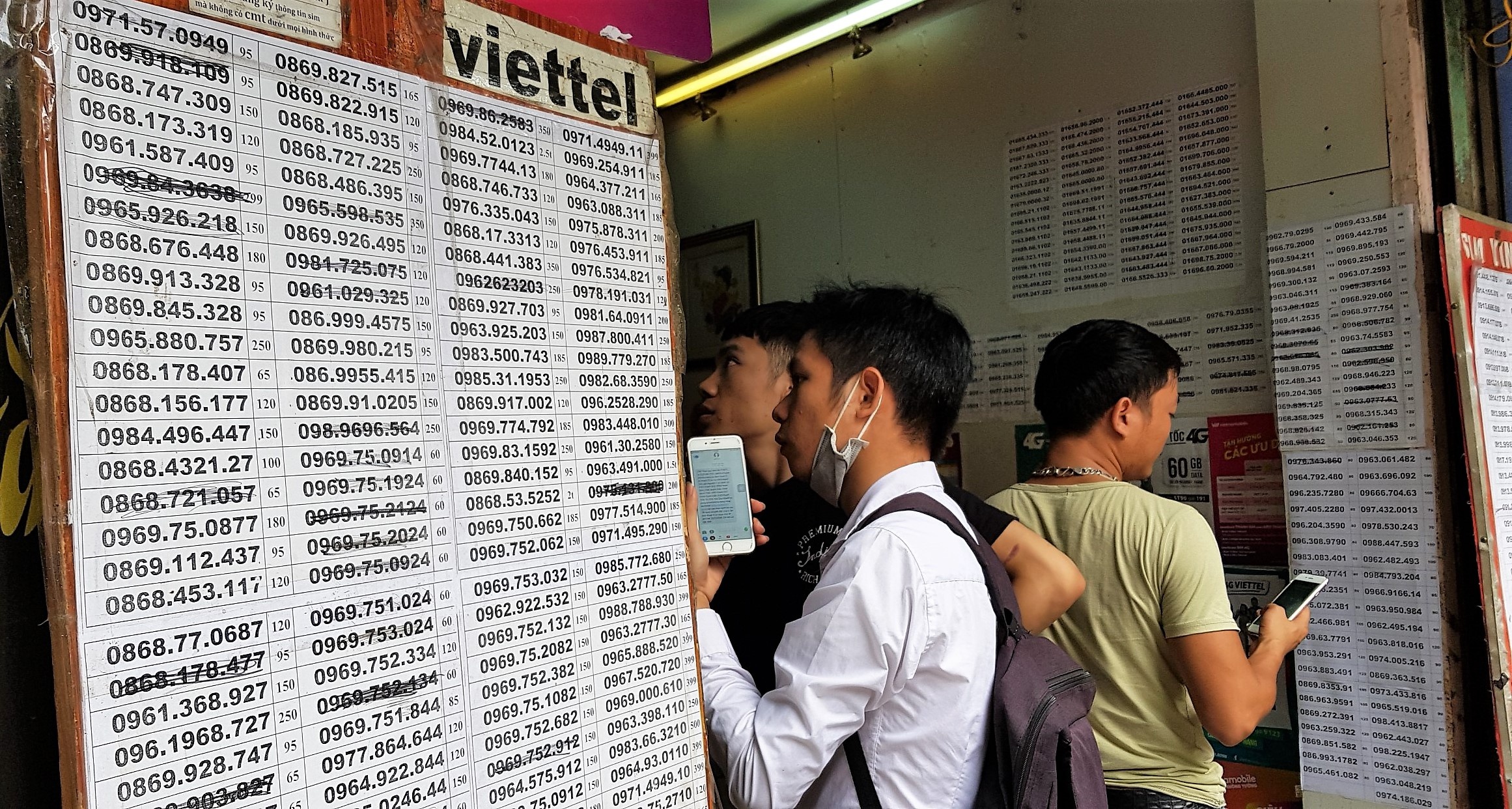 Sat gio rut ve 10 so, dai ly gap rut gom SIM 11 so dep hinh anh