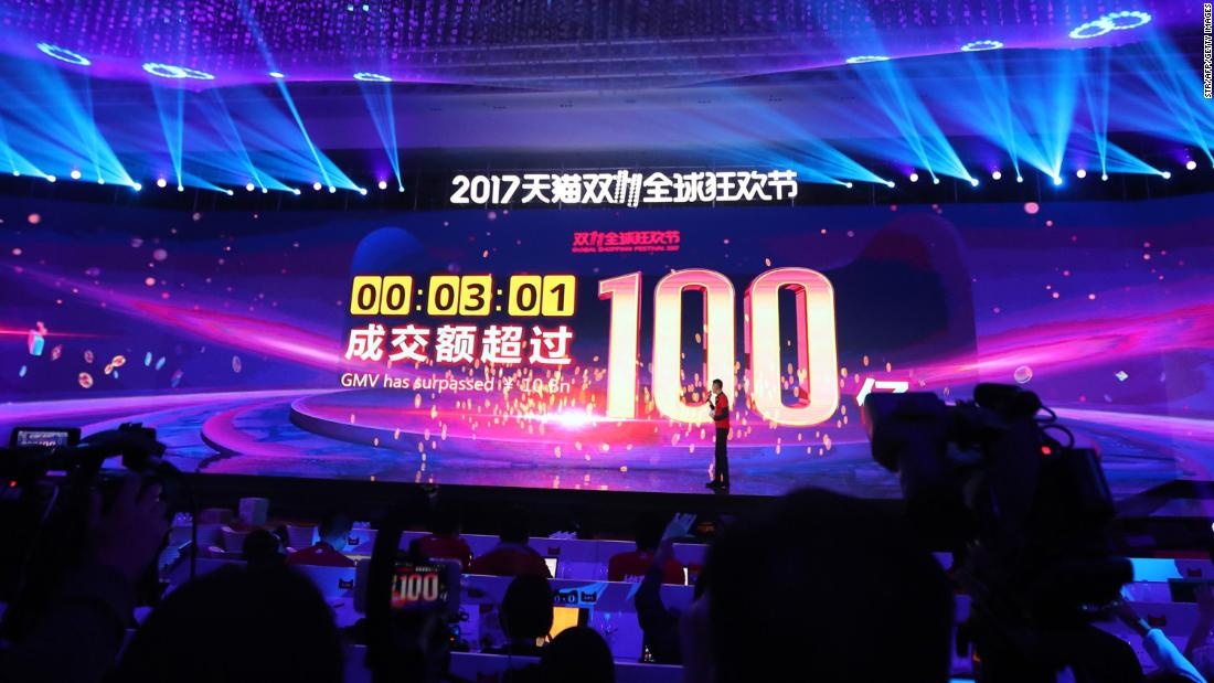 Alibaba kiem 1 ty USD chi trong 85 giay dau tien le Doc than hinh anh