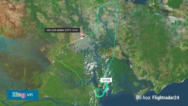 vietjet air hạ cánh khẩn cấp ảnh 1 vietjet air ha canh khan cap anh 1