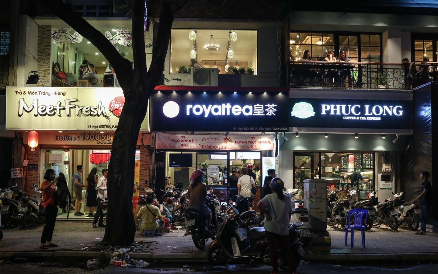 Tra sua dang la 'mo vang' hinh anh