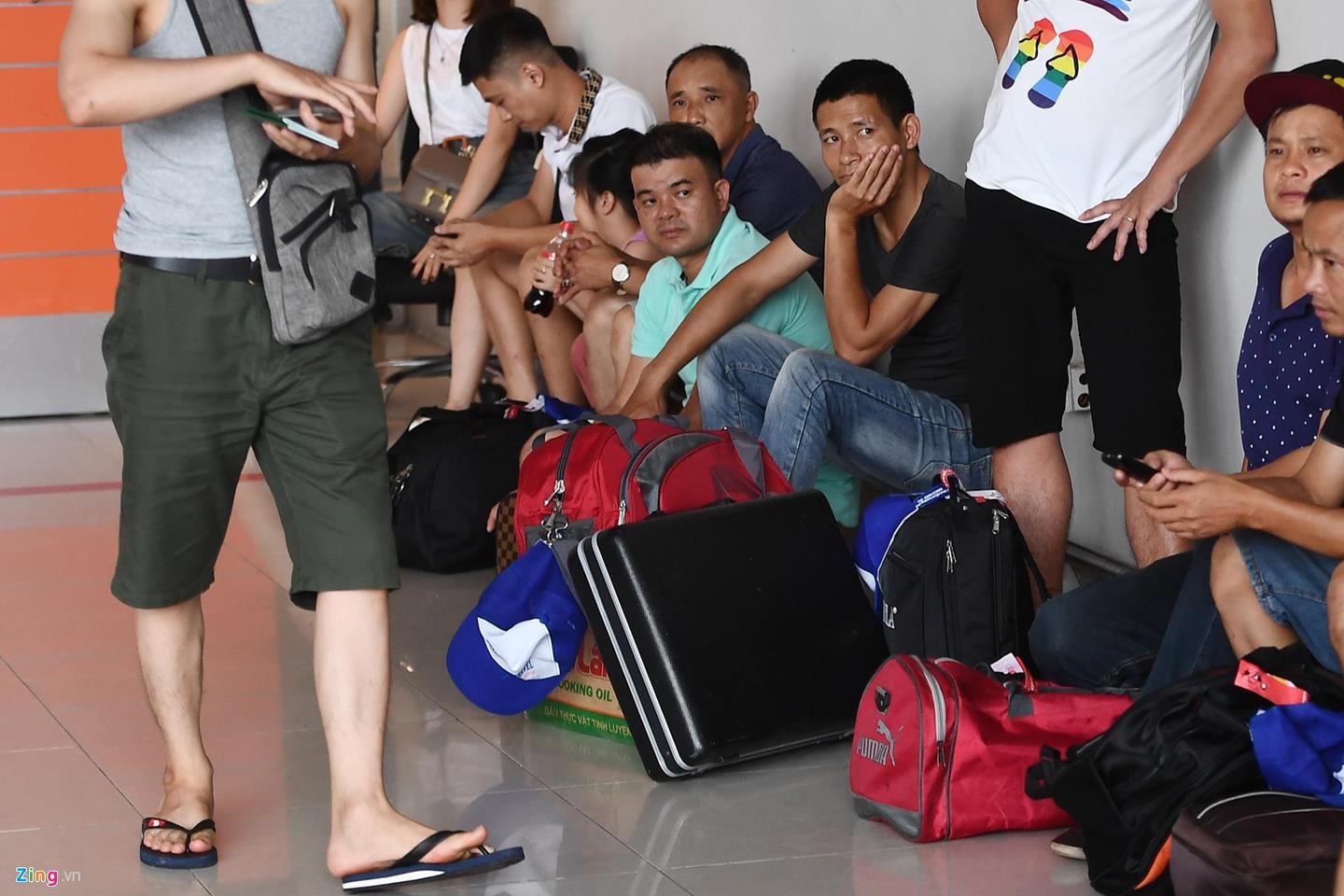 vietjet air delay hang loat anh 1