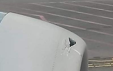 Va long dan khach tai Nga, may bay Vietnam Airlines thung vo dong co hinh anh