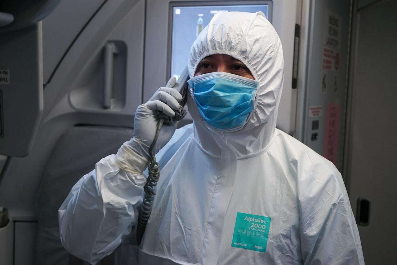 9 gio tren chuyen bay dua 30 nguoi Viet tu Vu Han ve nuoc hinh anh