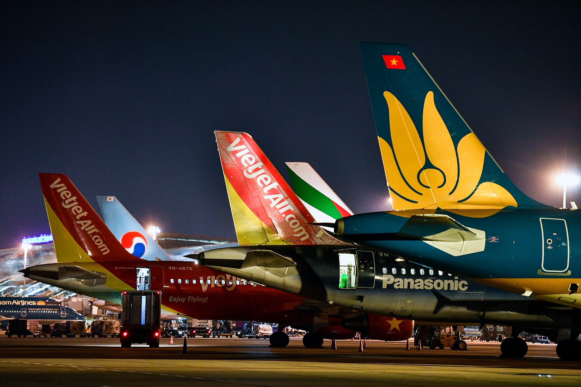 Hang khong dung van chuyen khach toi Viet Nam tu 0h ngay 1/4 hinh anh