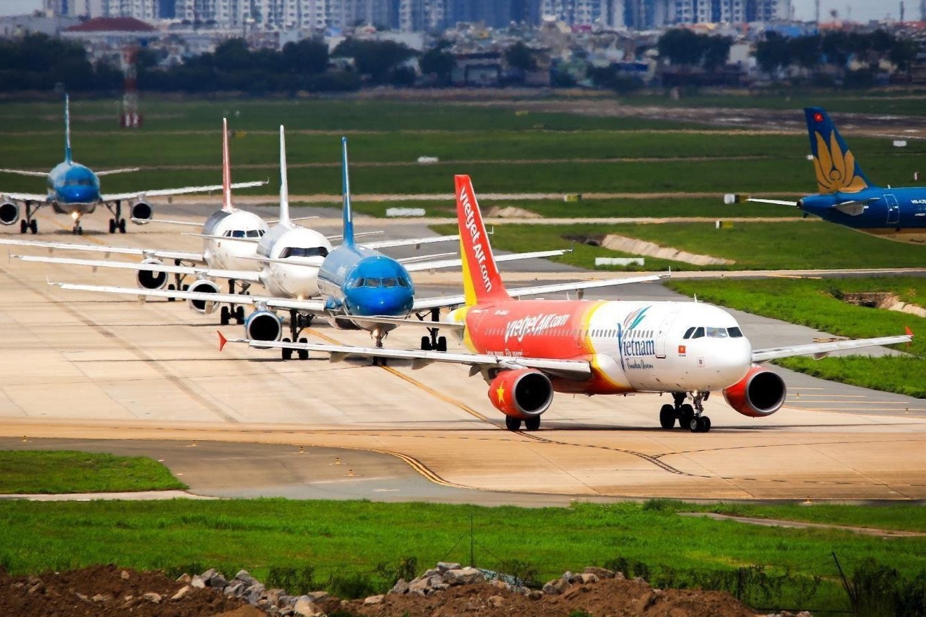 Hang khong giam chuyen bay gio dep vi duong bang sua chua hinh anh