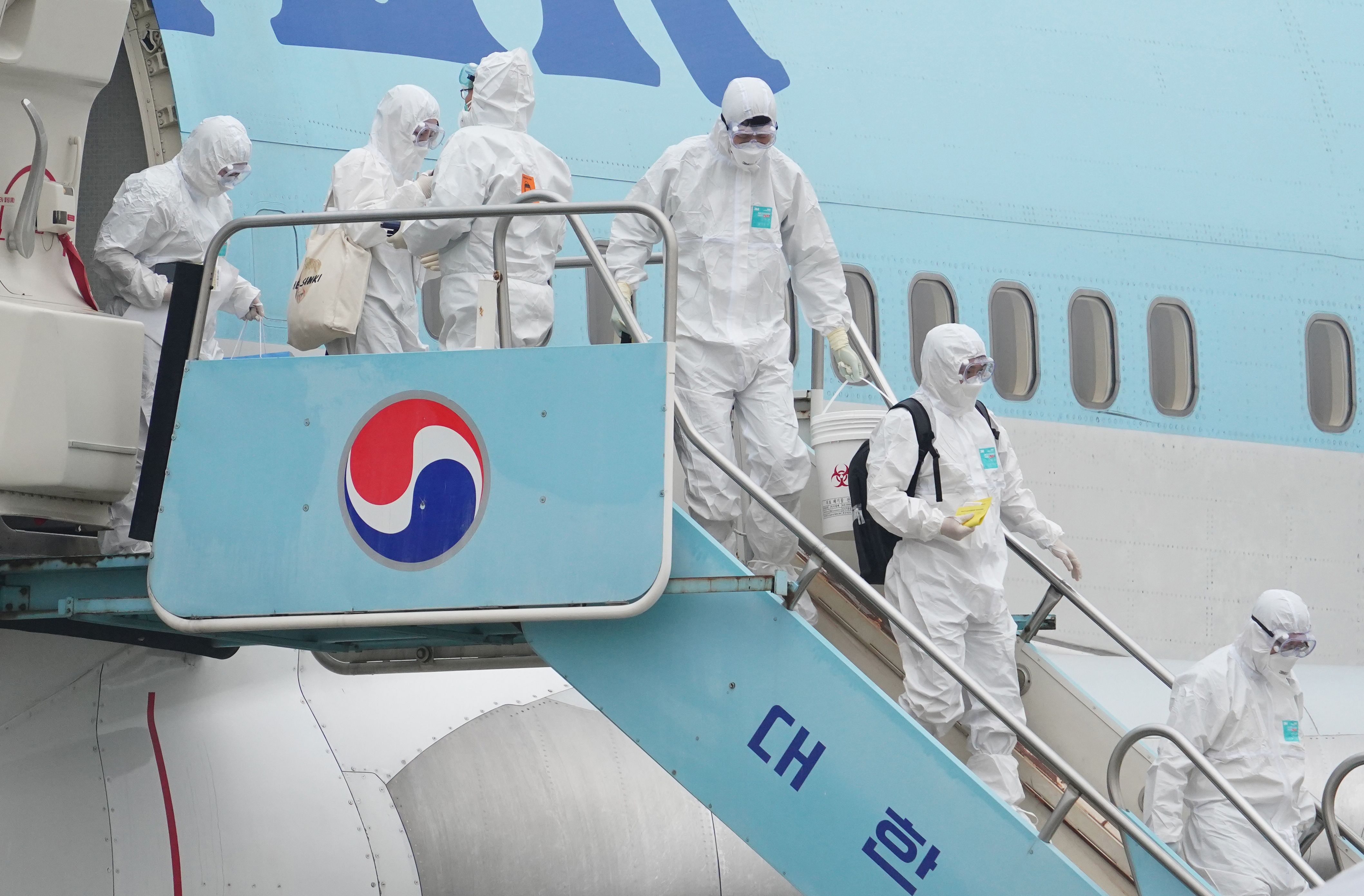 Hai hang bay lon cua Han Quoc giam manh chuyen toi Viet Nam hinh anh