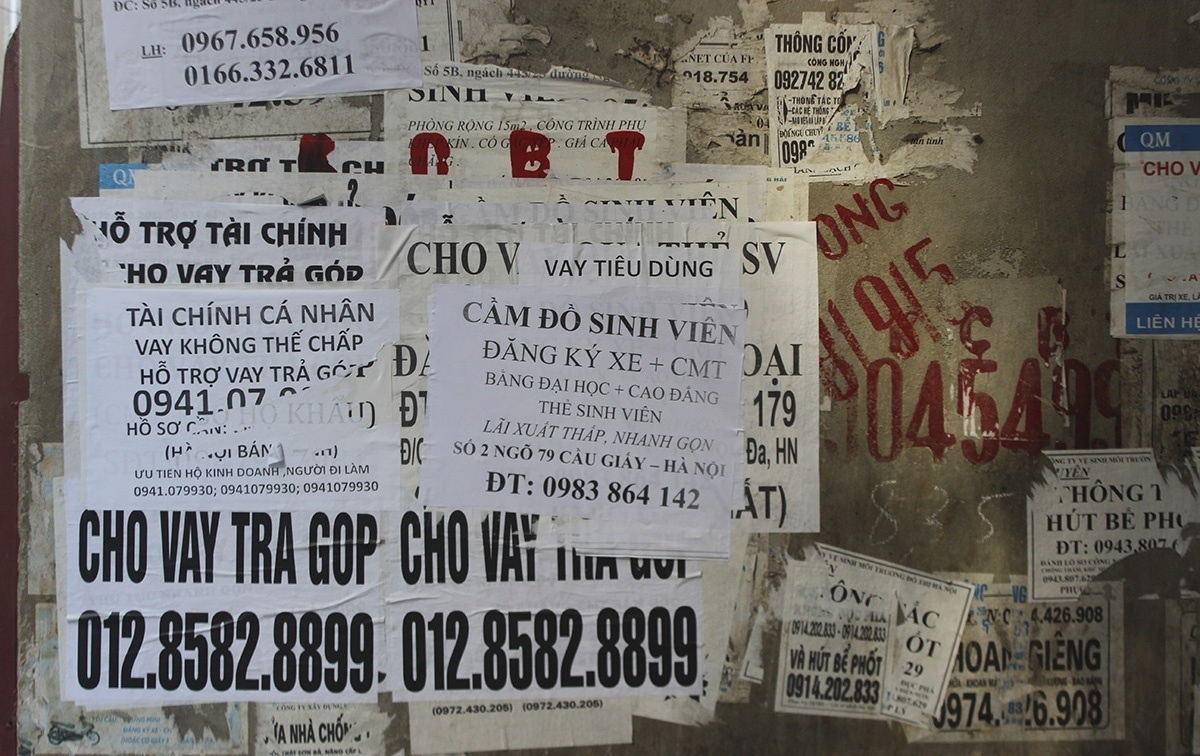 Ha Noi phat tien, cat so dien thoai voi 'quang cao rac' hinh anh