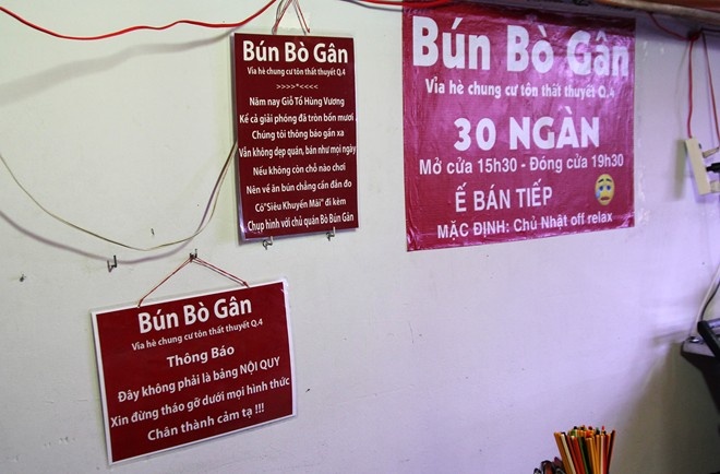 Quan 'bun bo gan ba dao' chuan bi dong cua hinh anh