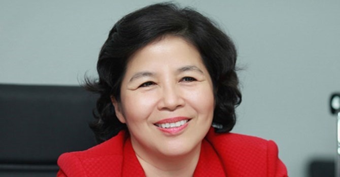 Ba Mai Kieu Lien roi ghe Chu tich HDQT Vinamilk hinh anh