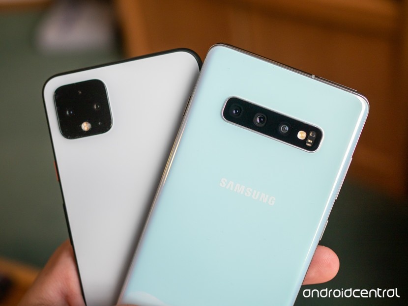 Samsung,  Galaxy S20,  Galaxy S20+,  Galaxy S20 Ultra,  Google Pixel,  Pixel 3a,  Pixel 4a,  Pixel 3,  iPhone anh 2