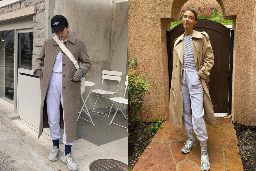 Mac quan the thao di lam hinh anh