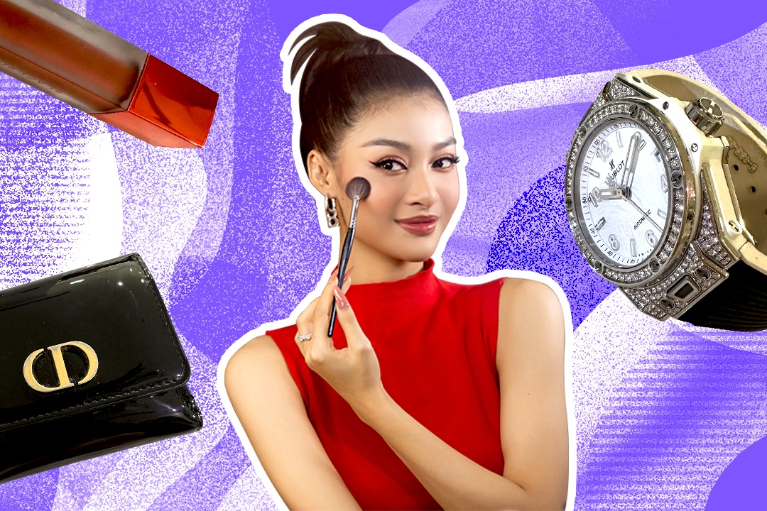 5 mon do khong the thieu trong tui xach cua A hau Kieu Loan hinh anh