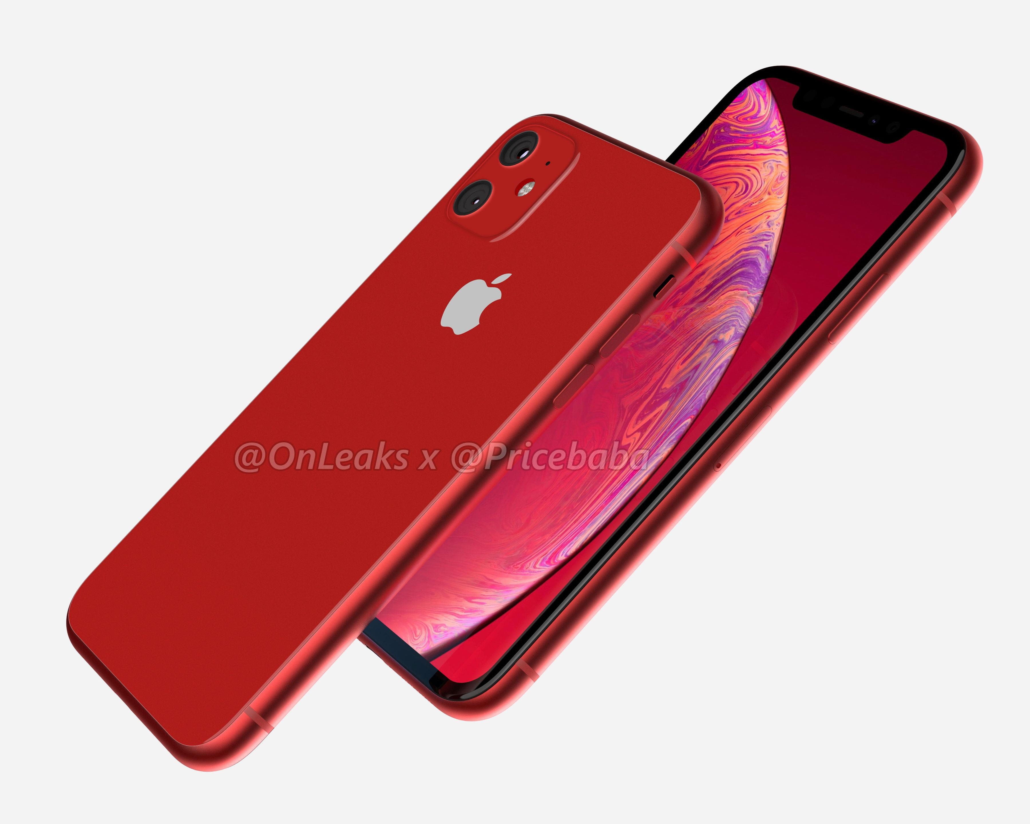 Anh dung iPhone XR 2019,  thiet ke iPhone XR 2019 anh 1