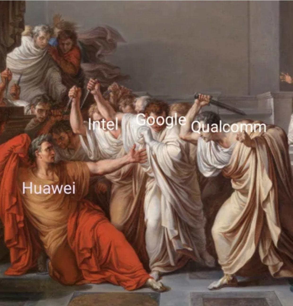 anh che Google cam Huawei,  meme Huawei anh 4