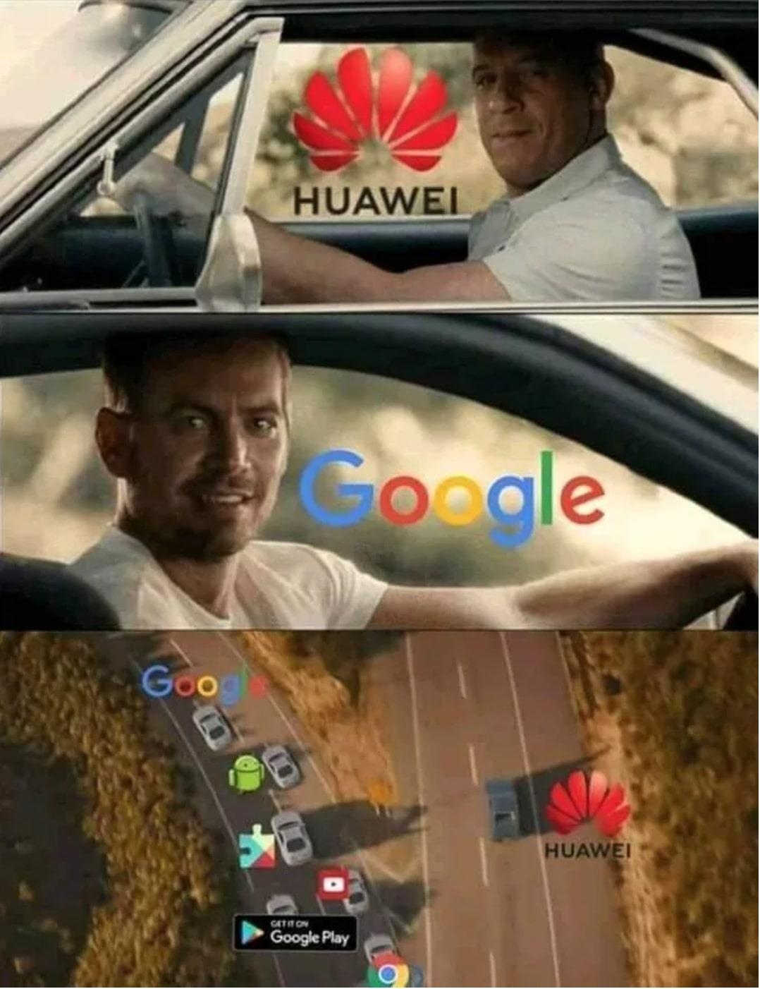 anh che Google cam Huawei,  meme Huawei anh 11
