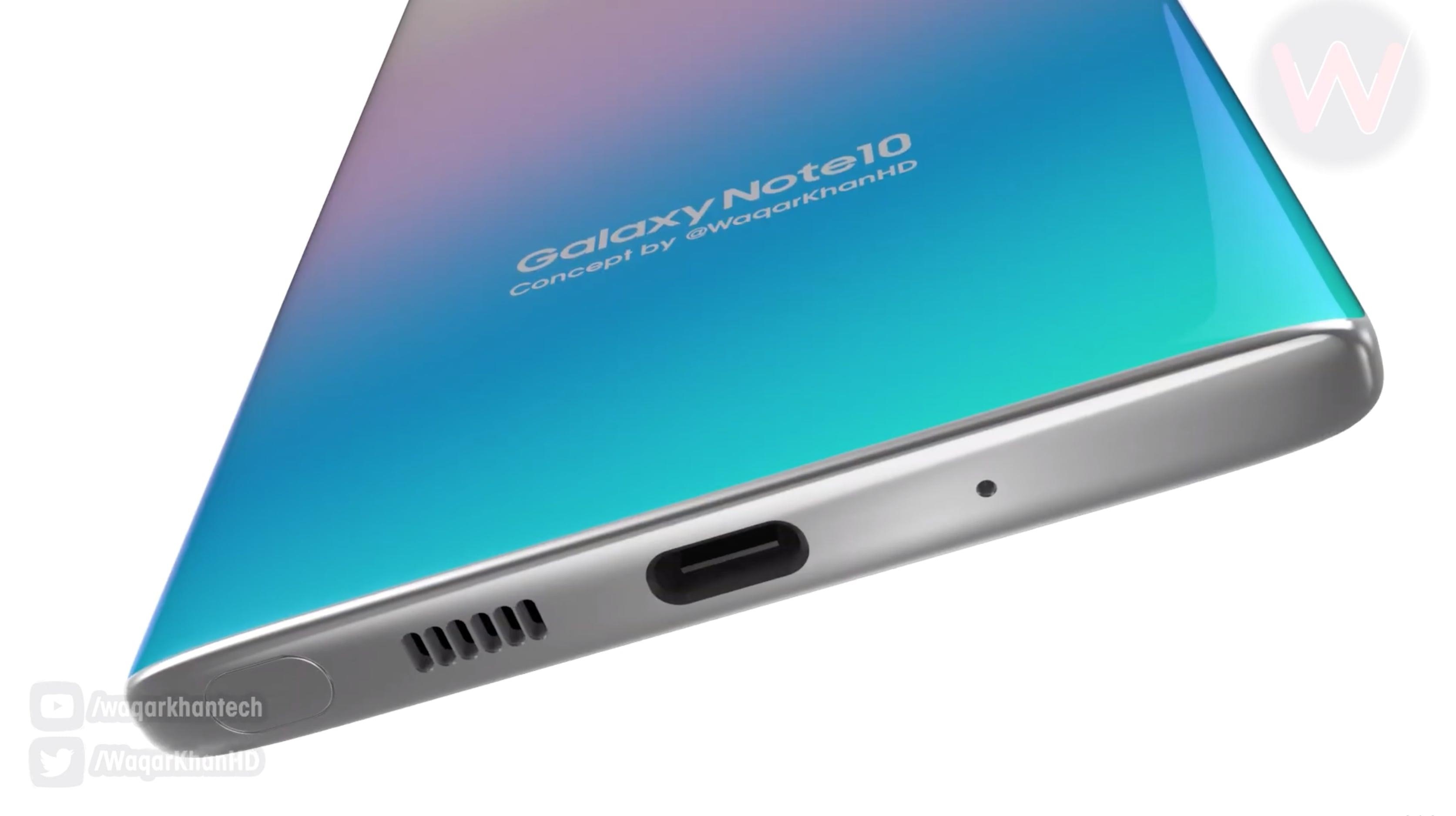 Bản dựng chi tiết Galaxy Note 10 ảnh 4 Ban dung chi tiet Galaxy Note 10 anh 4