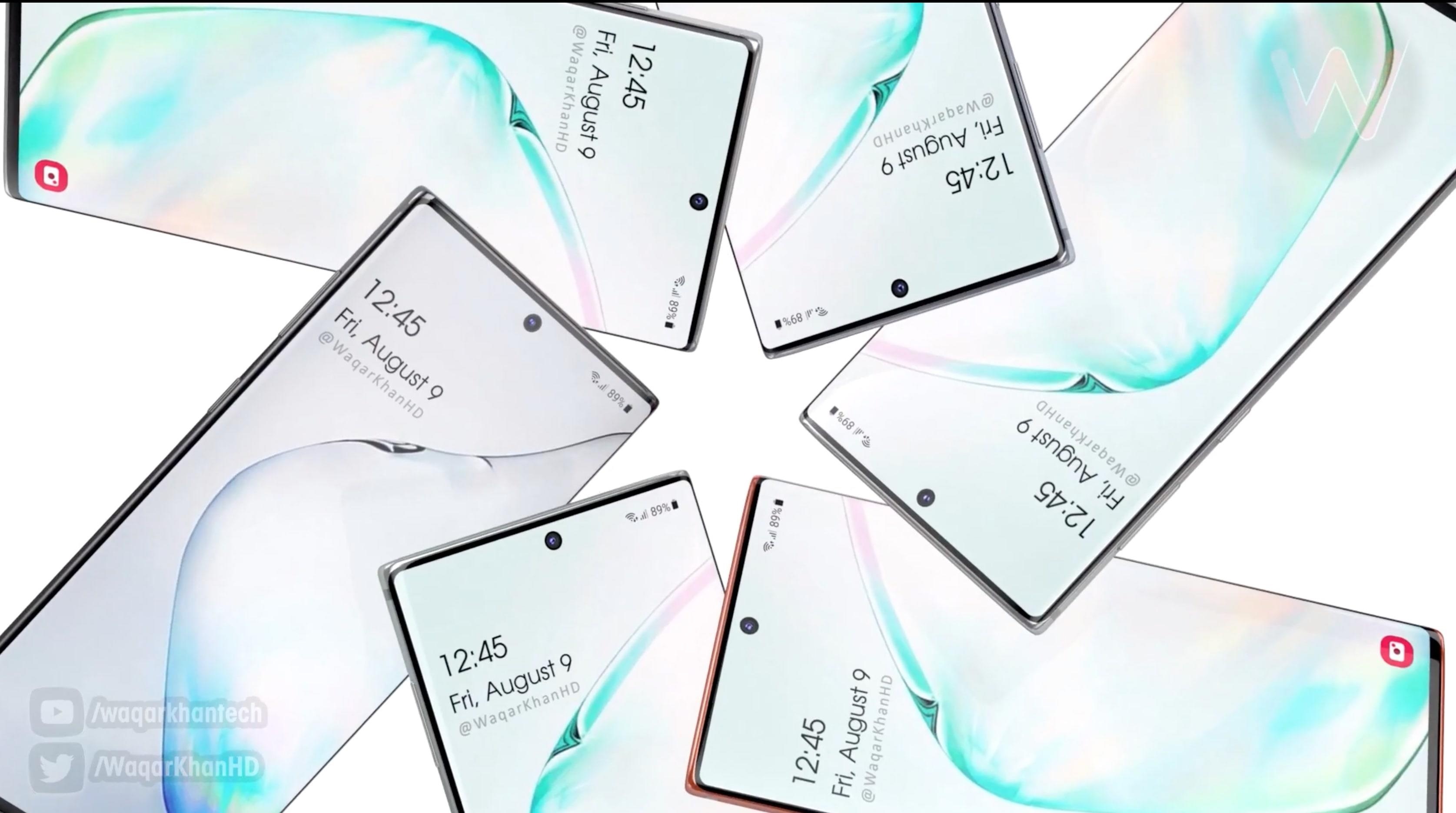 Bản dựng chi tiết Galaxy Note 10 ảnh 5 Ban dung chi tiet Galaxy Note 10 anh 5