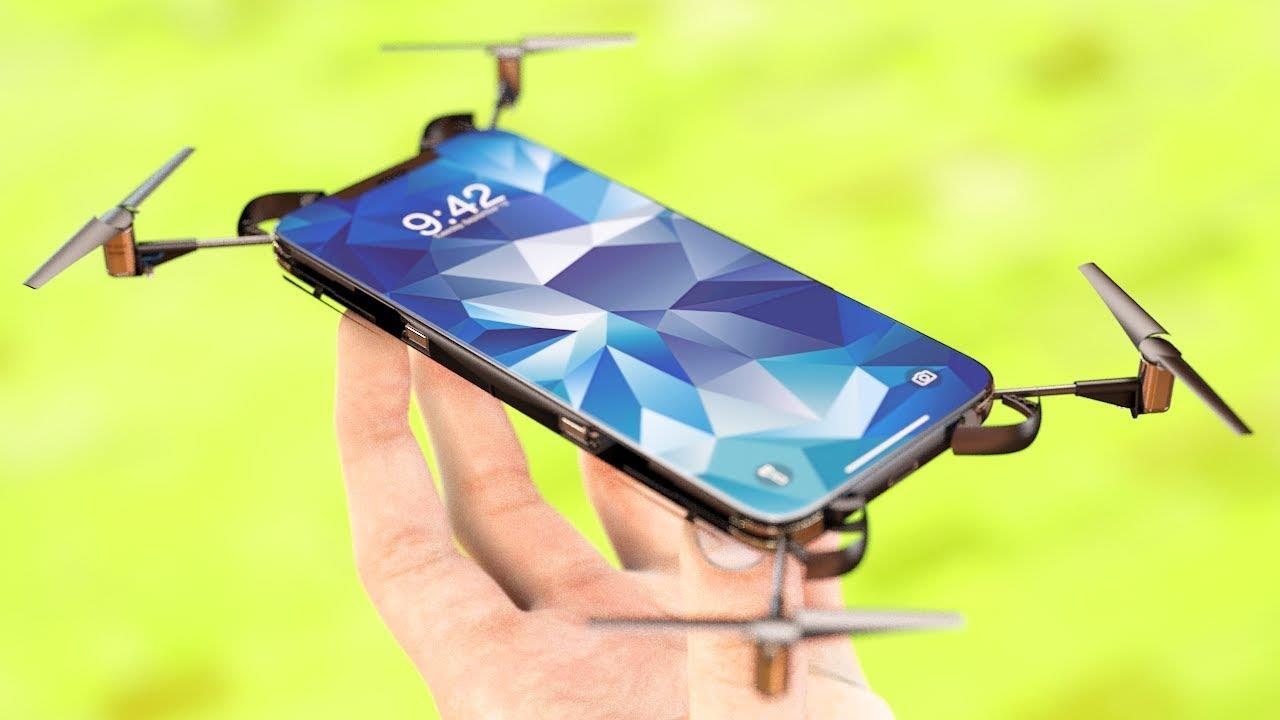 Concept iPhone 11 voi kha nang 'moc canh' bay nhu drone hinh anh