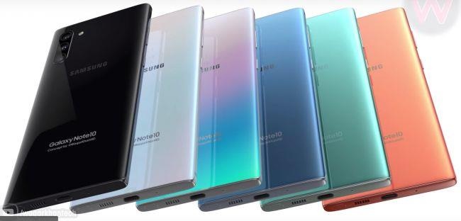Bản dựng chi tiết Galaxy Note 10 ảnh 7 Ban dung chi tiet Galaxy Note 10 anh 7