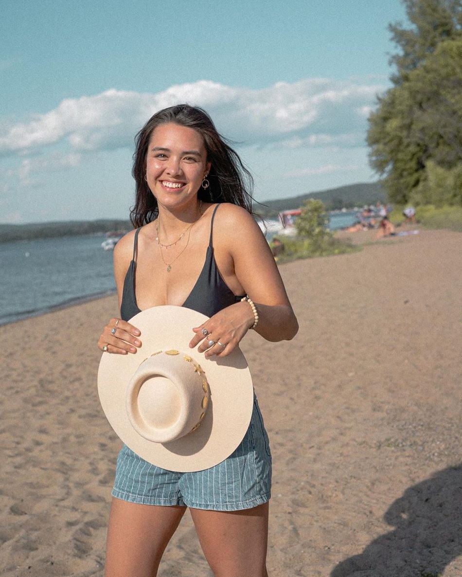 Con gái Chung Lệ Đề diện bikini ảnh 2 Con gai Chung Le De dien bikini anh 2