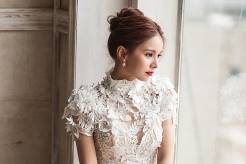 My nu nhom Fiestar khoe anh cuoi hinh anh