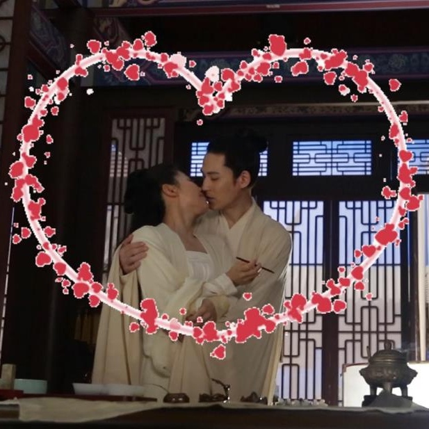 Hậu trường cảnh hôn của Lưu Đào và Châu Du Dân ảnh 1 Hau truong canh hon cua Luu Dao va Chau Du Dan anh 1