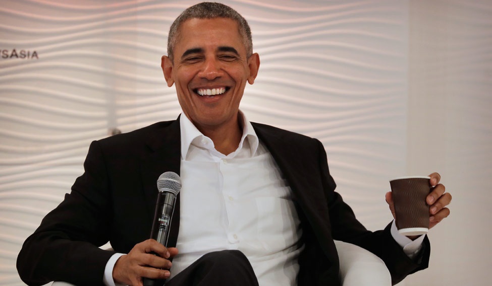 Ong Obama gianh giai Emmy hinh anh