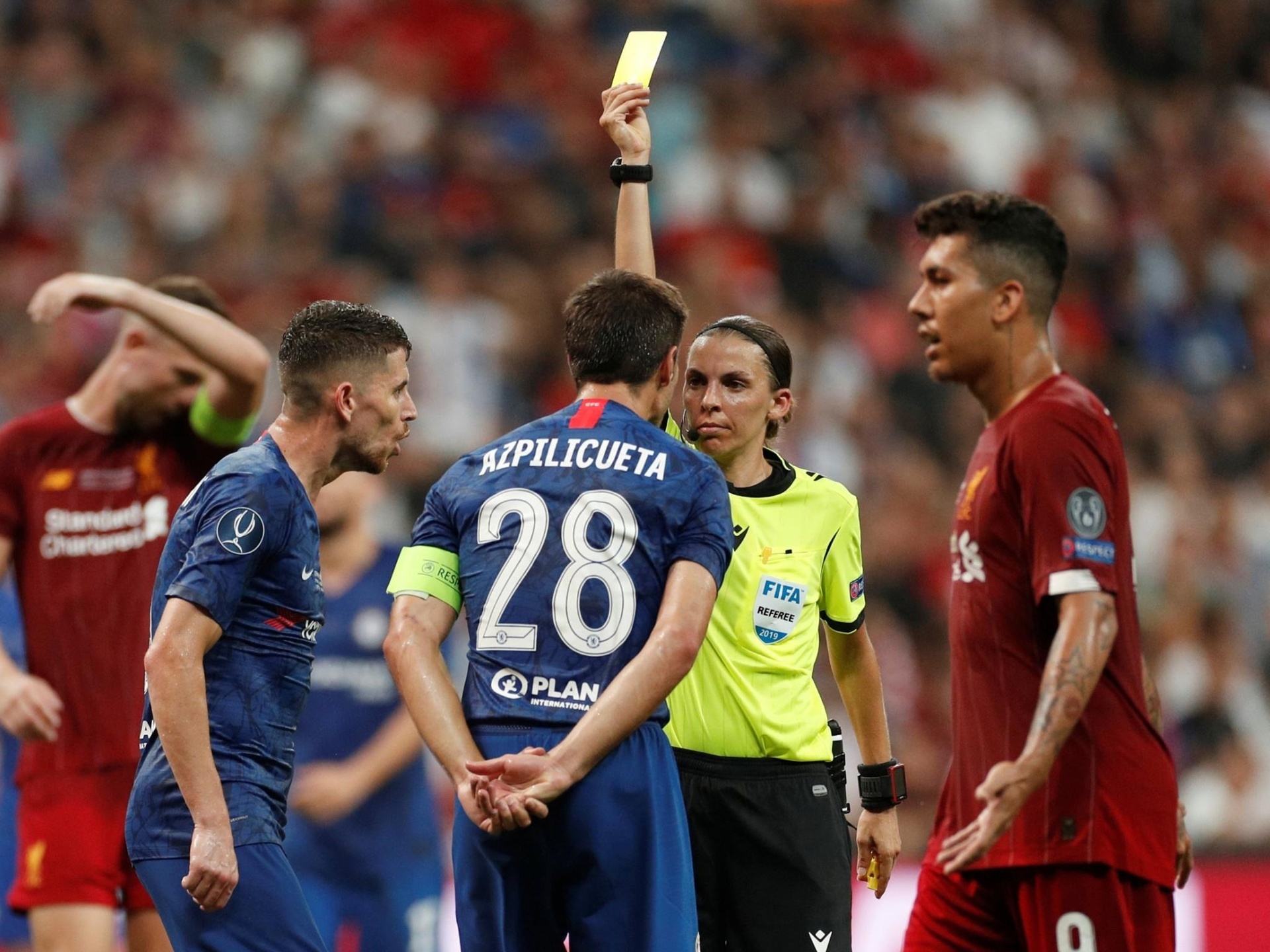 Stephanie Frappart,  Duc vs Costa Rica anh 1