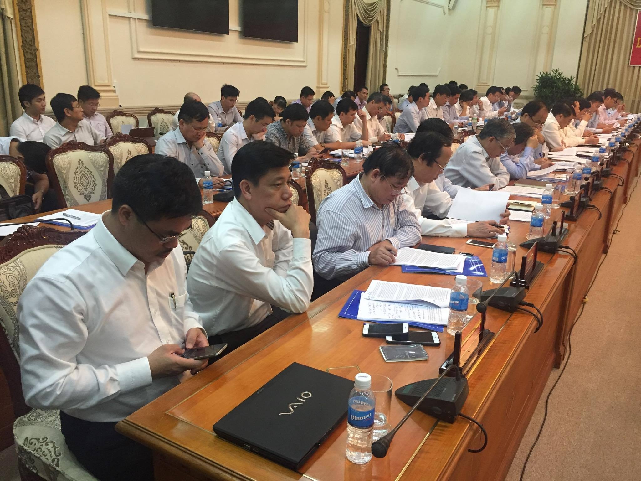 Thủ tướng làm việc với lãnh đạo TP HCM ảnh 1 Thu tuong lam viec voi lanh dao TP HCM anh 1