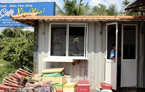 Cat dien, nuoc cua quan ca phe Xin Chao la sai quy dinh hinh anh