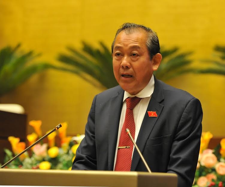 Pho thu tuong Truong Hoa Binh hop xu ly khieu nai dong nguoi hinh anh