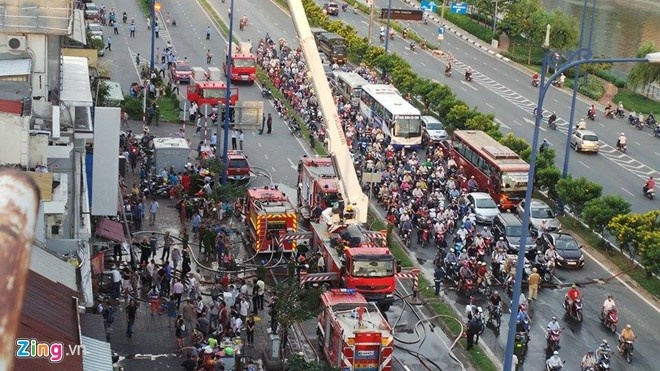 Nguy co chay no tai TP HCM cao hon Ha Noi anh 1