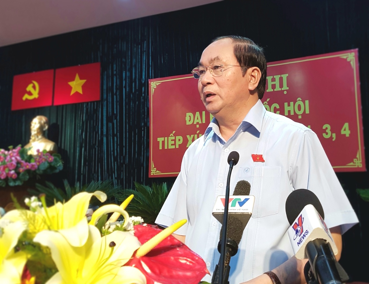 Chu tich nuoc Tran Dai Quang noi ve vu viec tai Dong Tam hinh anh