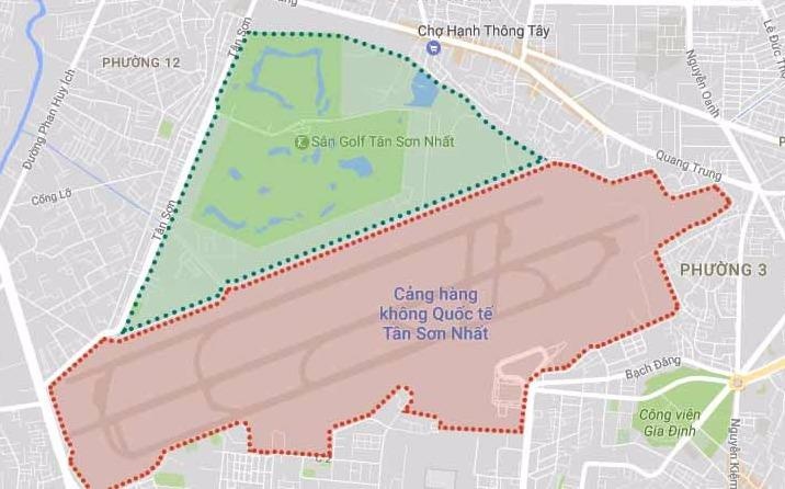 'Se thu hoi san golf o Tan Son Nhat neu anh huong an toan bay' hinh anh