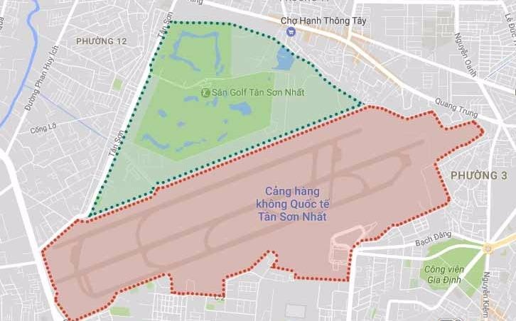 Co dat lam san golf sao khong mo rong Tan Son Nhat? hinh anh