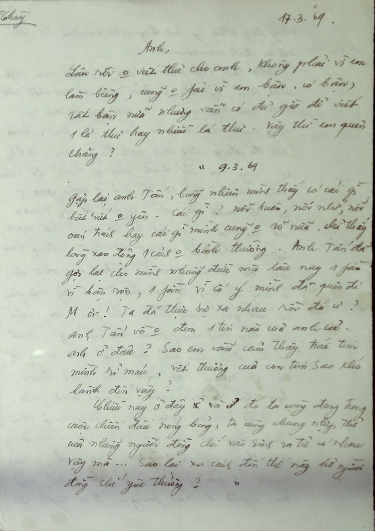 Thu bac si Dang Thuy Tram gui nguoi yeu anh 1